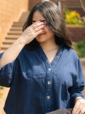 Shreyashi Verma Instagram - love, warmth & you š¤
.
.
.
{ everyday chic, minimal styling, classic blues, timeless denim, denim on denim, denim look, basic but cute effortless outfit }
#outfit #denimoutfit #ootd #explore