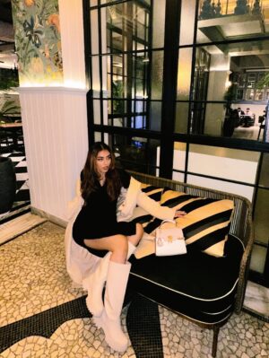 Shubhi Bharal Instagram - Winters and trench in a mix ‼️

#ShubhiBharal #ThatTrendStalker #winterfit
