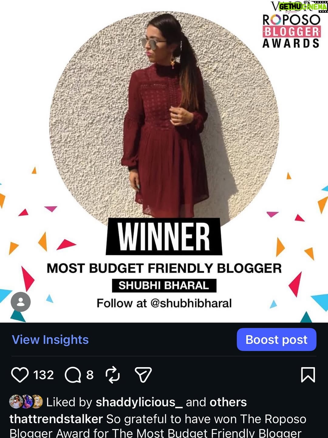Shubhi Bharal - 108 Likes - Everyone’s throwing it back to 2016, so here’s mine because…
this page just turned 10 🥹✨
aka the year I accidentally started my creator journey.
It began with blog posts.
Then photos.
Then IGTV (RIP).
Then carousels.
And now reels.
Same girl. New formats.
Slide 2:
Me announcing my very first blog post on Facebook. Shot on my friend’s balcony with her DSLR. No plan, just vibes.
Slide 3:
Parks and streets = my studio. If the light was good, it was a shoot location.
Slide 5:
PLEASE look at my hair 🥹 First trip with my college friends. Main character energy, zero budget.
Slide 6:
Won an online creator competition hosted by Roposo App. (Basically India’s pre-TikTok era.)
Slide 7:
The birth of #HacksWithShubhi where I shared easy, wearable fashion hacks before “content” was even a thing.
Slide 9:
My first ever creator event invite. Hosted by PopXo (I think). Felt unreal, still does.
10 years later and I’m still here.
Still creating. Still evolving. Still grateful.
If you’ve been here since the blog days or found me through reels, you’re officially part of the lore 🫶✨

#ShubhiBharal #ThatTrendStalker #throwback2016 #trending