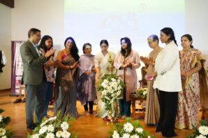Shwetha Srivatsav Instagram - It is an honor to be a part of the event"Shakti – 2026," a significant initiative organized by @vijaykarnataka at @mountcarmelbangaloreofficial College, which is dedicated to promoting women's empowerment.

I am grateful for the opportunity to share this platform with distinguished guests, including Mrs. Lakshmi Hebbalkar, the honorable Minister of Women & Child Development; filmmaker Mrs. Geetha Shivarajkumar; BMTF ADGP D. Roopa Maudgil; Sister M. Albina; Professor George Lekha; and Prasad Nayik.
 Special thanks to @harshitha_rakesh_mr  and to the whole vijayakarnataka digi team. 
Together, we are committed to amplifying voices, inspiring positive change, and constructing a more robust future for women.