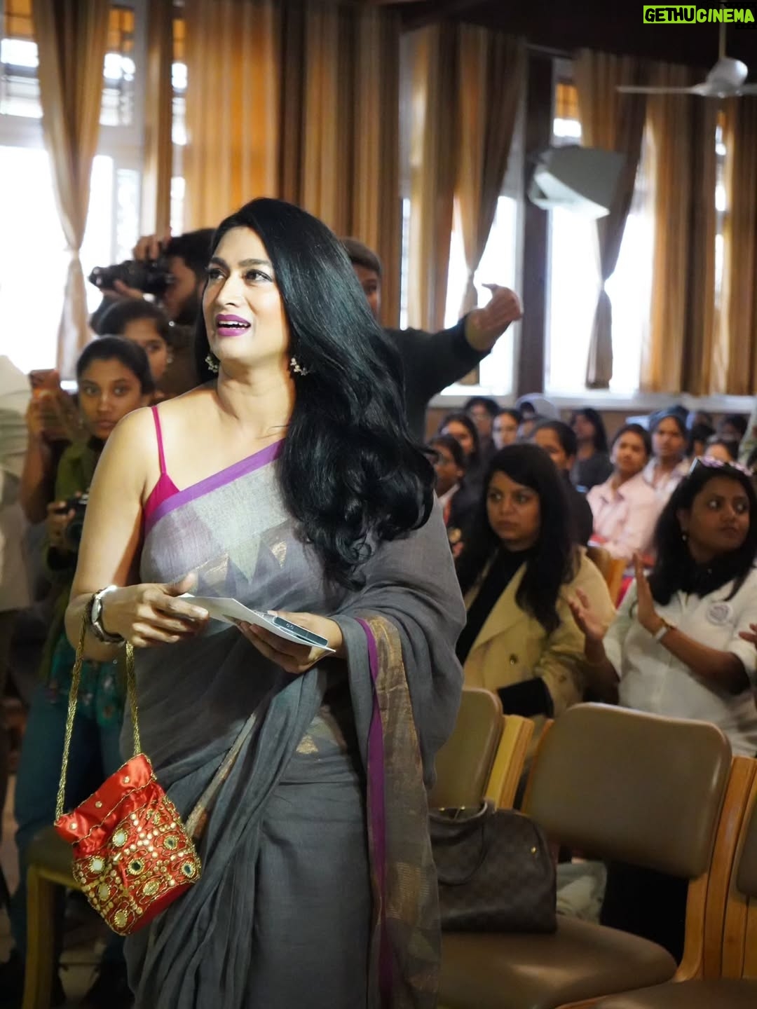 Shwetha Srivatsav - 16.5K Likes - It is an honor to be a part of the event"Shakti – 2026," a significant initiative organized by @vijaykarnataka at @mountcarmelbangaloreofficial College, which is dedicated to promoting women's empowerment.

I am grateful for the opportunity to share this platform with distinguished guests, including Mrs. Lakshmi Hebbalkar, the honorable Minister of Women & Child Development; filmmaker Mrs. Geetha Shivarajkumar; BMTF ADGP D. Roopa Maudgil; Sister M. Albina; Professor George Lekha; and Prasad Nayik.
 Special thanks to @harshitha_rakesh_mr  and to the whole vijayakarnataka digi team. 
Together, we are committed to amplifying voices, inspiring positive change, and constructing a more robust future for women.