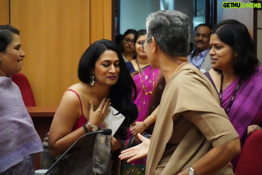 Shwetha Srivatsav - 16.5K Likes - It is an honor to be a part of the event"Shakti – 2026," a significant initiative organized by @vijaykarnataka at @mountcarmelbangaloreofficial College, which is dedicated to promoting women's empowerment.

I am grateful for the opportunity to share this platform with distinguished guests, including Mrs. Lakshmi Hebbalkar, the honorable Minister of Women & Child Development; filmmaker Mrs. Geetha Shivarajkumar; BMTF ADGP D. Roopa Maudgil; Sister M. Albina; Professor George Lekha; and Prasad Nayik.
 Special thanks to @harshitha_rakesh_mr  and to the whole vijayakarnataka digi team. 
Together, we are committed to amplifying voices, inspiring positive change, and constructing a more robust future for women.