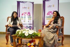 Shwetha Srivatsav Instagram - It is an honor to be a part of the event"Shakti – 2026," a significant initiative organized by @vijaykarnataka at @mountcarmelbangaloreofficial College, which is dedicated to promoting women's empowerment.

I am grateful for the opportunity to share this platform with distinguished guests, including Mrs. Lakshmi Hebbalkar, the honorable Minister of Women & Child Development; filmmaker Mrs. Geetha Shivarajkumar; BMTF ADGP D. Roopa Maudgil; Sister M. Albina; Professor George Lekha; and Prasad Nayik.
 Special thanks to @harshitha_rakesh_mr  and to the whole vijayakarnataka digi team. 
Together, we are committed to amplifying voices, inspiring positive change, and constructing a more robust future for women.