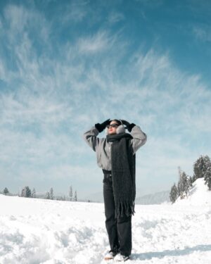 Shyrin Anicka Instagram - An unexpected and unplanned destination…🤍❄️