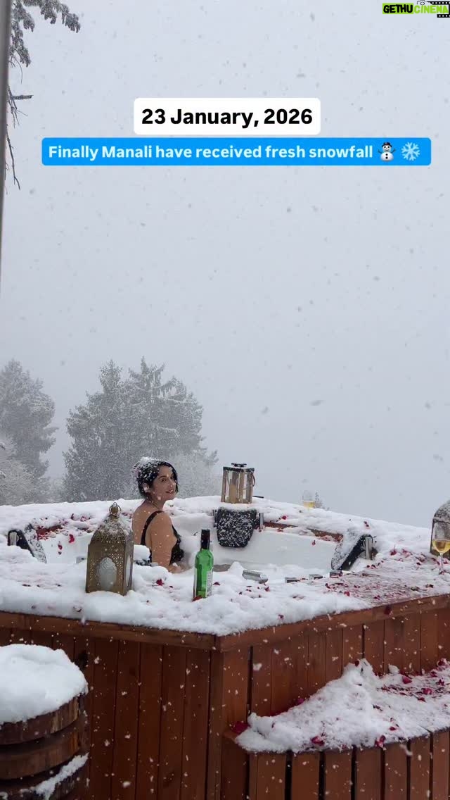 Simar Rajput - 6.4K Likes - Finally its snowing ❄️