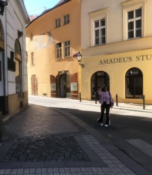 Simmy Goraya Instagram - Throwback to 2018 my first solo trip 🥺❤️! The last pic is my skin goals right now, there’s no makeup on btw.
P.S: I had these in my gallery for soo long!!
#solotrip #prague