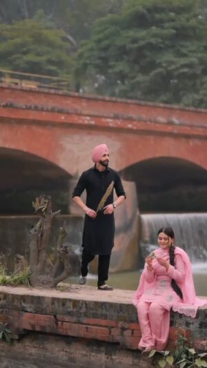 Simran Kalsi Instagram - Tere Naal Ta 🌸❤️