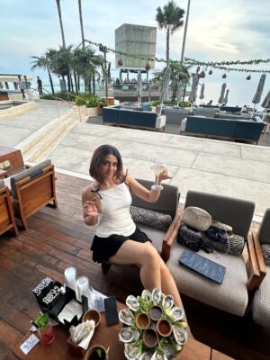 Simrat Sokhi Instagram - It’s summer somewhere I guess 🫒