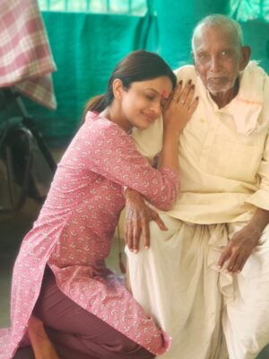Siyaa Patil Instagram - माझे अण्णा 🤗🌍