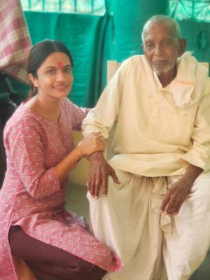 Siyaa Patil Instagram - माझे अण्णा 🤗🌍