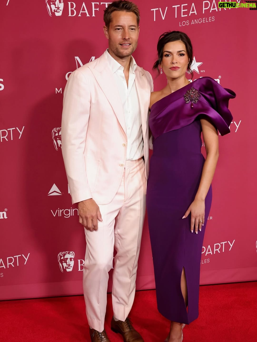 Sofia Pernas - 4.7K Likes - Magical weekend with this hunk of a man. Thank you to all the lovely people who waved their wands and got us ready, and congratulations to all the winners!! 🤍🤎
