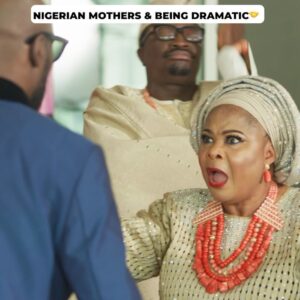 Sola Sobowale Instagram - One thing about Nigerian mothers? They will turn every small thing into a full-blown dramatic production! 😭😭😂😂😂

Is this your mother?