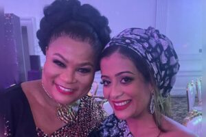 Sola Sobowale Instagram - Happy happy birthday to my beautiful aunty @solasobowale! We love you! Nigeria loves you! The World loves you ❤️🙂