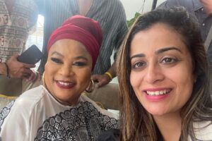 Sola Sobowale Instagram - Happy happy birthday to my beautiful aunty @solasobowale! We love you! Nigeria loves you! The World loves you ❤️🙂