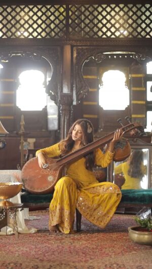 Somya Daundkar Instagram - एक बार देख लीजिए 🥀
🎥 @vb_bagde_mr.photographer
📍 @beltungwada
#heeramandi