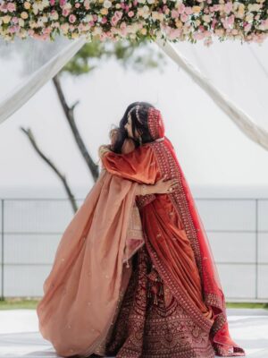 Sonal Dadhich Instagram - The most beautiful bride, I must say. On your wedding day, you didn’t just glow—you truly shined 🫰❤️
Love you so much Bro 😘❤️
.
.
.
.
.
.
.
.
.
#SisterOfTheBride #SisterGoals #WeddingVibes #BigDayMagic
#SistersForever #InstaWedding #ViralMoments
#ShaadiVibes #WeddingDiaries #ᴛʀᴇɴᴅɪɴɢɴᴏᴡ #InstaGood #explorepage✨ #SisterGoals #goldenmoments #photooftheday