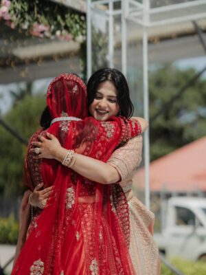 Sonal Dadhich Instagram - The most beautiful bride, I must say. On your wedding day, you didn’t just glow—you truly shined 🫰❤️
Love you so much Bro 😘❤️
.
.
.
.
.
.
.
.
.
#SisterOfTheBride #SisterGoals #WeddingVibes #BigDayMagic
#SistersForever #InstaWedding #ViralMoments
#ShaadiVibes #WeddingDiaries #ᴛʀᴇɴᴅɪɴɢɴᴏᴡ #InstaGood #explorepage✨ #SisterGoals #goldenmoments #photooftheday