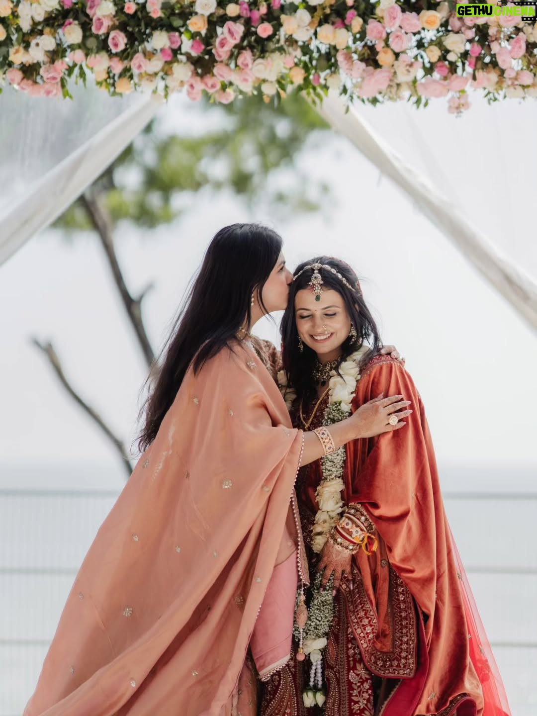 Sonal Dadhich - 22.2K Likes - The most beautiful bride, I must say. On your wedding day, you didn’t just glow—you truly shined 🫰❤️
Love you so much Bro 😘❤️

.
.
.
.
.
.
.
.
.
#SisterOfTheBride #SisterGoals #WeddingVibes #BigDayMagic
#SistersForever  #InstaWedding #ViralMoments
#ShaadiVibes #WeddingDiaries #ᴛʀᴇɴᴅɪɴɢɴᴏᴡ #InstaGood #explorepage✨ #SisterGoals  #goldenmoments #photooftheday