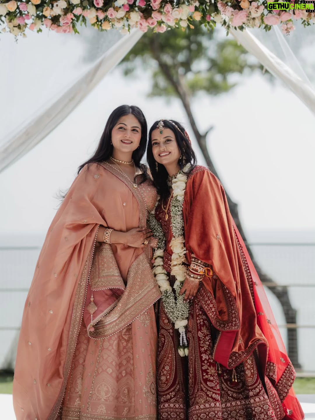 Sonal Dadhich - 22.2K Likes - The most beautiful bride, I must say. On your wedding day, you didn’t just glow—you truly shined 🫰❤️
Love you so much Bro 😘❤️

.
.
.
.
.
.
.
.
.
#SisterOfTheBride #SisterGoals #WeddingVibes #BigDayMagic
#SistersForever  #InstaWedding #ViralMoments
#ShaadiVibes #WeddingDiaries #ᴛʀᴇɴᴅɪɴɢɴᴏᴡ #InstaGood #explorepage✨ #SisterGoals  #goldenmoments #photooftheday
