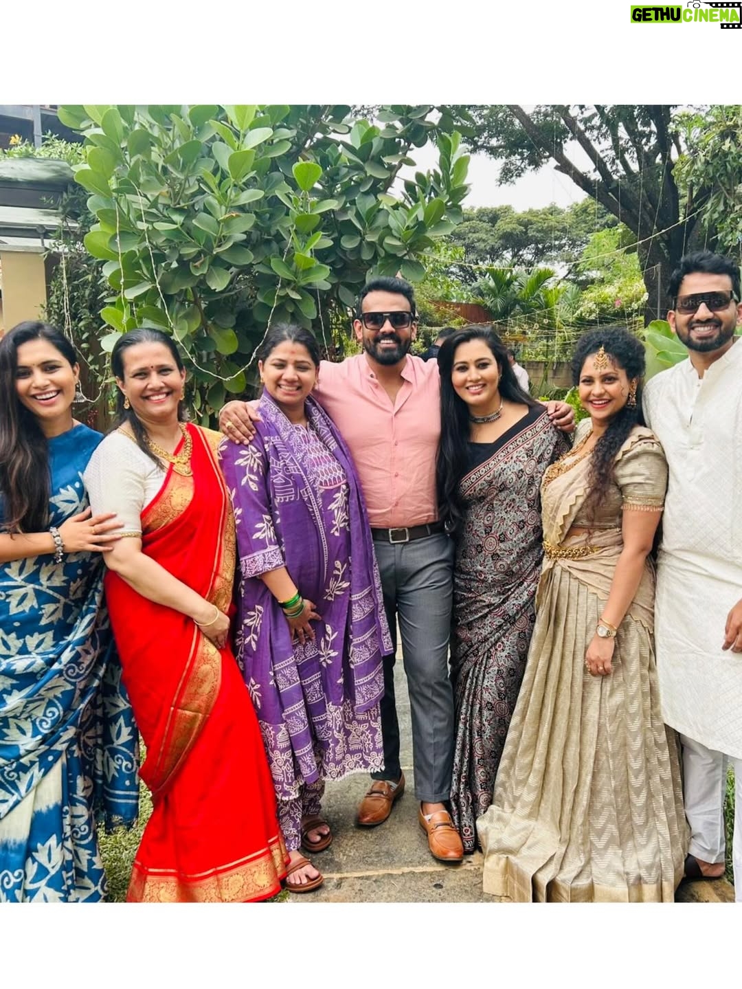 Sonu Gowda - 64.1K Likes - Two souls. One spiritual promise.
Every meeting becomes a memory. 

A photo dump with my loved ones ♥️