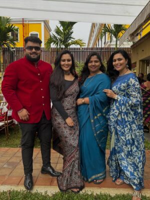 Sonu Gowda Instagram - Two souls. One spiritual promise.
Every meeting becomes a memory. 

A photo dump with my loved ones ♥️