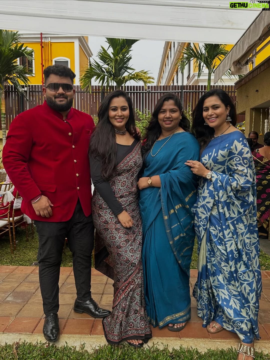 Sonu Gowda - 64.1K Likes - Two souls. One spiritual promise.
Every meeting becomes a memory. 

A photo dump with my loved ones ♥️