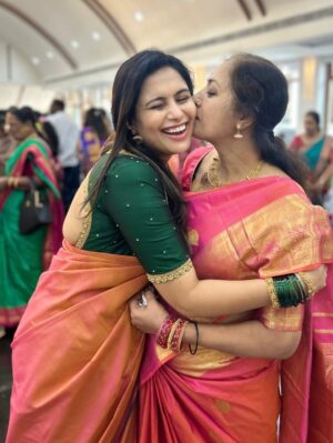 Sonu Gowda Instagram - Two souls. One spiritual promise.
Every meeting becomes a memory. 

A photo dump with my loved ones ♥️