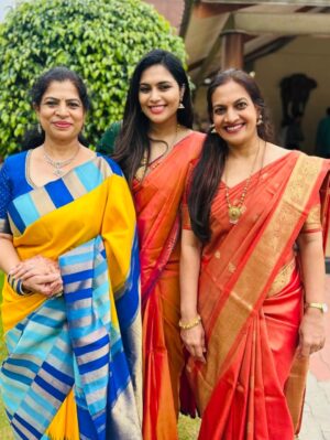 Sonu Gowda Instagram - Two souls. One spiritual promise.
Every meeting becomes a memory. 

A photo dump with my loved ones ♥️