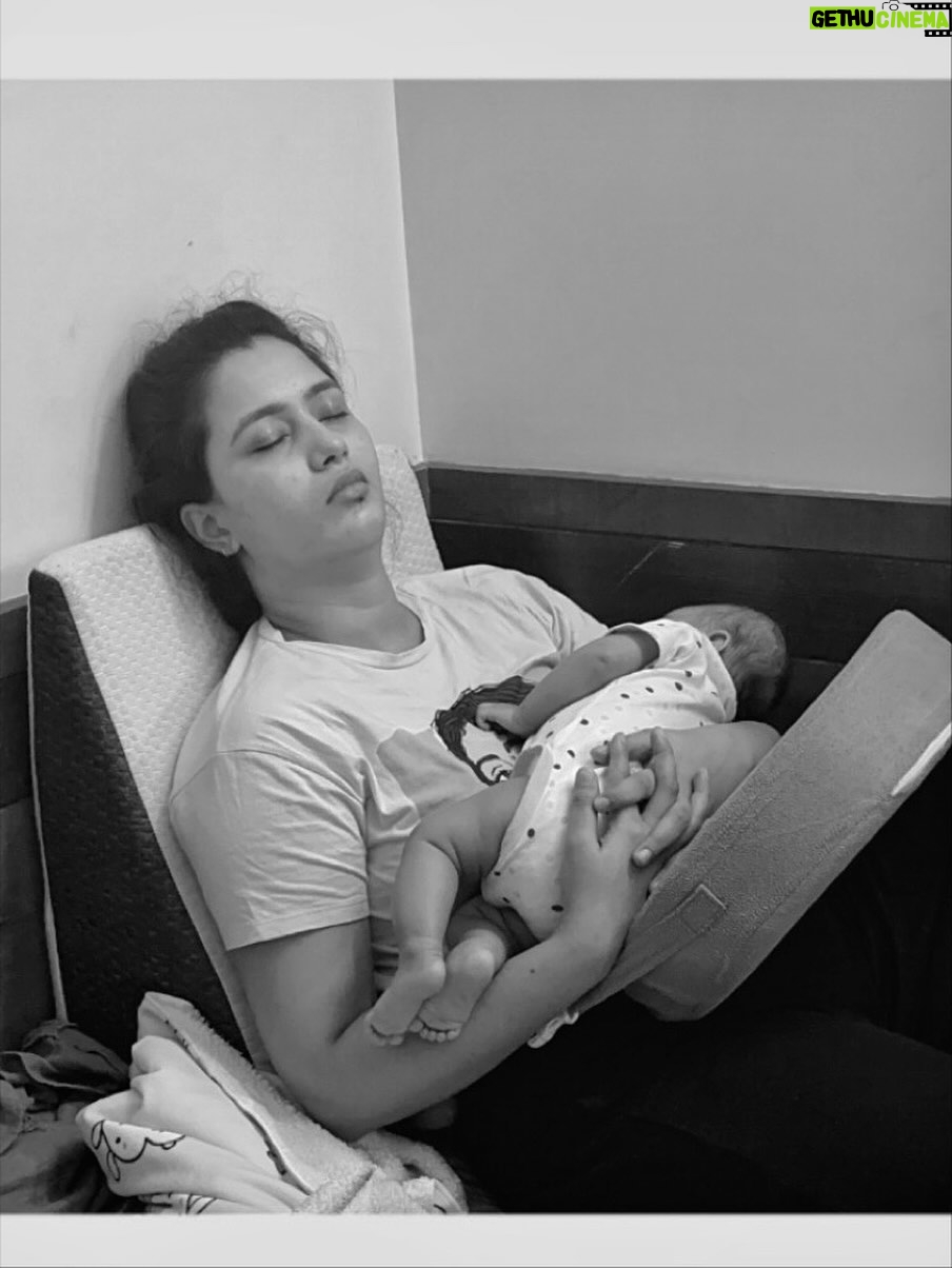 Sonu Gowda - 61.3K Likes - Sometimes you don’t know what universe has in store, what it’s trying to say, but everything feels like a miracle.Four years ago, we lost someone dear —and on the very same day, a little bundle of joy, my dream, arrived. She’s been magic in human form.It was a natural delivery,her water bag broke in the morning, and by evening she was here. She didn’t cry when she was born, she just looked at everyone quietly, and after half an hour, she made her first little “huyyaaa” sound.The first three months, I was paranoid, constantly wondering if we were doing things right, if mom and daughter were okay, if I was capable enough. It was tough. Then came her little surprises — turning around for the first time on her parents’ wedding anniversary, Feb 18th.
On March 17th, we pierced her tiny ears.
On March 23rd, my birthday, we named her SHARADA.From calling her “Amma” first, to saying “Thatha” (her most favouritest), “Ammummummm” to my mom, and “Pop” to her dad — every word melted our hearts. At first, she didn’t know what to call me it was “ayeee bhaaa”… and now it’s “Maaaaaa baaaa”the sweetest sound in my world. 💖Those midnight cuddles, when she rolls over me and holds my hand tight, that’s the best feeling ever.All we wanted was for her to enjoy the little things, to experience travel, food, colors, sounds, and love. She loves singing and dancing,I still remember how she stole the show at our cousin’s wedding,dancing her heart out with pure excitement till the end. No toy lasts more than an hour — her favorite things are plates, bowls, and spoons. She loves running around the house, hitting them like little instruments.Every animal she sees is a “bow bow,” and whenever she spots God, she folds her tiny hands and says “Jai Jai.”Now she feeds me, and when I act angry or sad, she tries to make me laugh. I know I could write pages about her,never-ending stories of her little miracles. Our days are filled with a million tiny blessings — and today, my little sunshine turns ONE. All I ask is for your love and prayers for my Sharadha — my heart, my miracle, my everything. ♥️♥️♥️ 

Last video by @reflectionsbysupriya