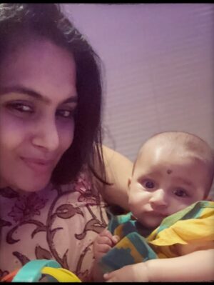 Sonu Gowda Instagram - Sometimes you don’t know what universe has in store, what it’s trying to say, but everything feels like a miracle.Four years ago, we lost someone dear —and on the very same day, a little bundle of joy, my dream, arrived. She’s been magic in human form.It was a natural delivery,her water bag broke in the morning, and by evening she was here. She didn’t cry when she was born, she just looked at everyone quietly, and after half an hour, she made her first little “huyyaaa” sound.The first three months, I was paranoid, constantly wondering if we were doing things right, if mom and daughter were okay, if I was capable enough. It was tough. Then came her little surprises — turning around for the first time on her parents’ wedding anniversary, Feb 18th.
On March 17th, we pierced her tiny ears.
On March 23rd, my birthday, we named her SHARADA.From calling her “Amma” first, to saying “Thatha” (her most favouritest), “Ammummummm” to my mom, and “Pop” to her dad — every word melted our hearts. At first, she didn’t know what to call me it was “ayeee bhaaa”… and now it’s “Maaaaaa baaaa”the sweetest sound in my world. 💖Those midnight cuddles, when she rolls over me and holds my hand tight, that’s the best feeling ever.All we wanted was for her to enjoy the little things, to experience travel, food, colors, sounds, and love. She loves singing and dancing,I still remember how she stole the show at our cousin’s wedding,dancing her heart out with pure excitement till the end. No toy lasts more than an hour — her favorite things are plates, bowls, and spoons. She loves running around the house, hitting them like little instruments.Every animal she sees is a “bow bow,” and whenever she spots God, she folds her tiny hands and says “Jai Jai.”Now she feeds me, and when I act angry or sad, she tries to make me laugh. I know I could write pages about her,never-ending stories of her little miracles. Our days are filled with a million tiny blessings — and today, my little sunshine turns ONE. All I ask is for your love and prayers for my Sharadha — my heart, my miracle, my everything. ♥️♥️♥️ 

Last video by @reflectionsbysupriya