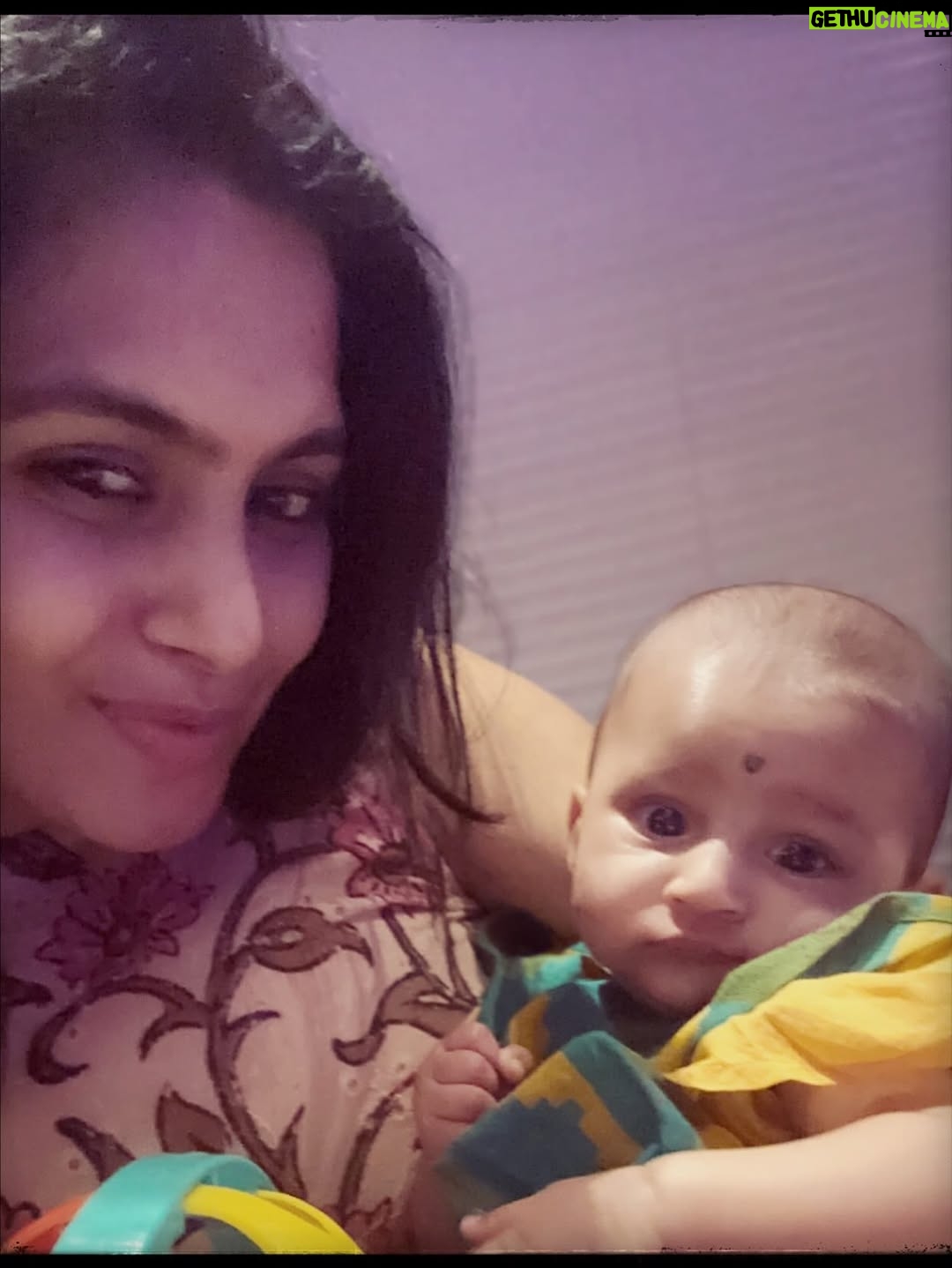 Sonu Gowda - 61.3K Likes - Sometimes you don’t know what universe has in store, what it’s trying to say, but everything feels like a miracle.Four years ago, we lost someone dear —and on the very same day, a little bundle of joy, my dream, arrived. She’s been magic in human form.It was a natural delivery,her water bag broke in the morning, and by evening she was here. She didn’t cry when she was born, she just looked at everyone quietly, and after half an hour, she made her first little “huyyaaa” sound.The first three months, I was paranoid, constantly wondering if we were doing things right, if mom and daughter were okay, if I was capable enough. It was tough. Then came her little surprises — turning around for the first time on her parents’ wedding anniversary, Feb 18th.
On March 17th, we pierced her tiny ears.
On March 23rd, my birthday, we named her SHARADA.From calling her “Amma” first, to saying “Thatha” (her most favouritest), “Ammummummm” to my mom, and “Pop” to her dad — every word melted our hearts. At first, she didn’t know what to call me it was “ayeee bhaaa”… and now it’s “Maaaaaa baaaa”the sweetest sound in my world. 💖Those midnight cuddles, when she rolls over me and holds my hand tight, that’s the best feeling ever.All we wanted was for her to enjoy the little things, to experience travel, food, colors, sounds, and love. She loves singing and dancing,I still remember how she stole the show at our cousin’s wedding,dancing her heart out with pure excitement till the end. No toy lasts more than an hour — her favorite things are plates, bowls, and spoons. She loves running around the house, hitting them like little instruments.Every animal she sees is a “bow bow,” and whenever she spots God, she folds her tiny hands and says “Jai Jai.”Now she feeds me, and when I act angry or sad, she tries to make me laugh. I know I could write pages about her,never-ending stories of her little miracles. Our days are filled with a million tiny blessings — and today, my little sunshine turns ONE. All I ask is for your love and prayers for my Sharadha — my heart, my miracle, my everything. ♥️♥️♥️ 

Last video by @reflectionsbysupriya