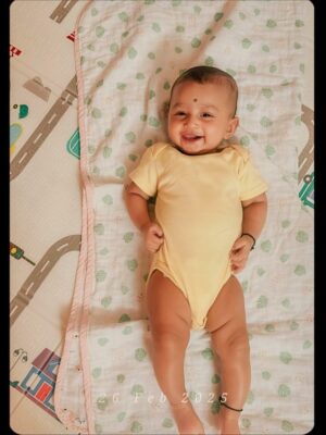 Sonu Gowda Instagram - Sometimes you don’t know what universe has in store, what it’s trying to say, but everything feels like a miracle.Four years ago, we lost someone dear —and on the very same day, a little bundle of joy, my dream, arrived. She’s been magic in human form.It was a natural delivery,her water bag broke in the morning, and by evening she was here. She didn’t cry when she was born, she just looked at everyone quietly, and after half an hour, she made her first little “huyyaaa” sound.The first three months, I was paranoid, constantly wondering if we were doing things right, if mom and daughter were okay, if I was capable enough. It was tough. Then came her little surprises — turning around for the first time on her parents’ wedding anniversary, Feb 18th.
On March 17th, we pierced her tiny ears.
On March 23rd, my birthday, we named her SHARADA.From calling her “Amma” first, to saying “Thatha” (her most favouritest), “Ammummummm” to my mom, and “Pop” to her dad — every word melted our hearts. At first, she didn’t know what to call me it was “ayeee bhaaa”… and now it’s “Maaaaaa baaaa”the sweetest sound in my world. 💖Those midnight cuddles, when she rolls over me and holds my hand tight, that’s the best feeling ever.All we wanted was for her to enjoy the little things, to experience travel, food, colors, sounds, and love. She loves singing and dancing,I still remember how she stole the show at our cousin’s wedding,dancing her heart out with pure excitement till the end. No toy lasts more than an hour — her favorite things are plates, bowls, and spoons. She loves running around the house, hitting them like little instruments.Every animal she sees is a “bow bow,” and whenever she spots God, she folds her tiny hands and says “Jai Jai.”Now she feeds me, and when I act angry or sad, she tries to make me laugh. I know I could write pages about her,never-ending stories of her little miracles. Our days are filled with a million tiny blessings — and today, my little sunshine turns ONE. All I ask is for your love and prayers for my Sharadha — my heart, my miracle, my everything. ♥️♥️♥️ 

Last video by @reflectionsbysupriya
