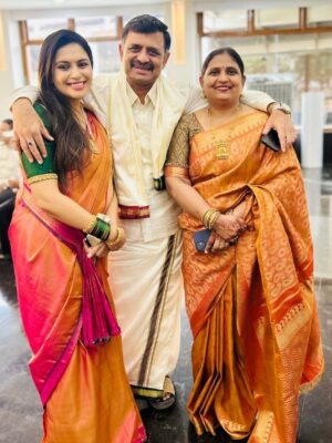 Sonu Gowda Instagram - Two souls. One spiritual promise.
Every meeting becomes a memory. 

A photo dump with my loved ones ♥️