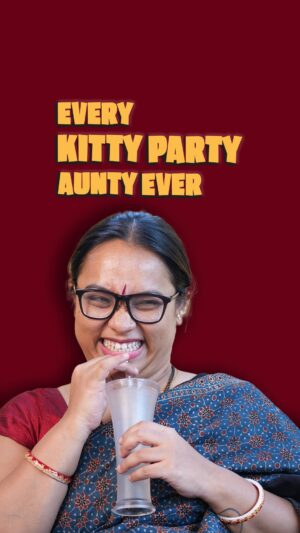 Sonu Venugopal Instagram - Any resemblance to any other kitty party aunty is intentional. 
.
.
.
.
#comedy #kannada #paakashala #kittyparty #bengaluru