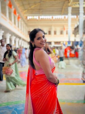 Sowmya Vivek Instagram - ರಾಯರೇ🙏🏻🌸🙇🏻‍♀️

#mantralaya #rayaru