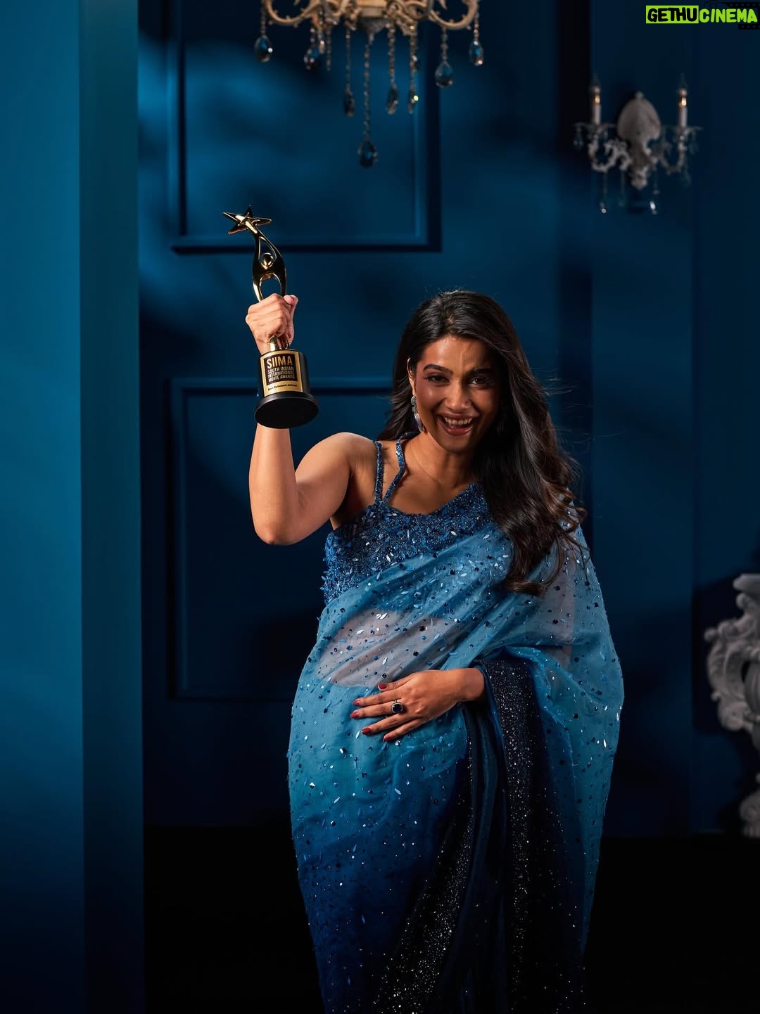 Sri Gouri Priya - 131.9K Likes - Firsts are always special, they say!
My first SIIMA for my debut feature film in Tamizh - Lover!🥰
Receiving this Best debutante award has truly been a wonderful yet a humbling experience!
Big big thanks to God, universe, my parents, friends, well wishers, the makers and the co- actors of Lover, audience and to CINEMA!❤️
Thank you to the entire team of @siimawards ❤️

Styled by - @raji.raaga09 😘
Outfit - @varunchakkilam 
Hair and Make up - @nihals_hairandbeautysalon 
Accessories - @the_jewel_gallery 
Shot by - @bickibossstudio