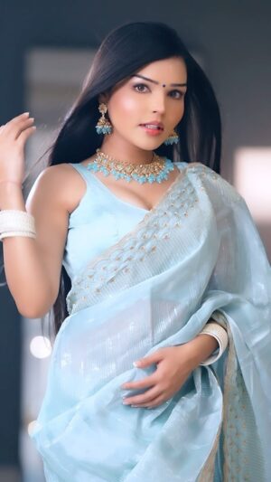 Srish Shukla Instagram - Saree pe Dil hai fidaš„š„µ
#sriiishh #srishshukla #trending #trendingreels #saree