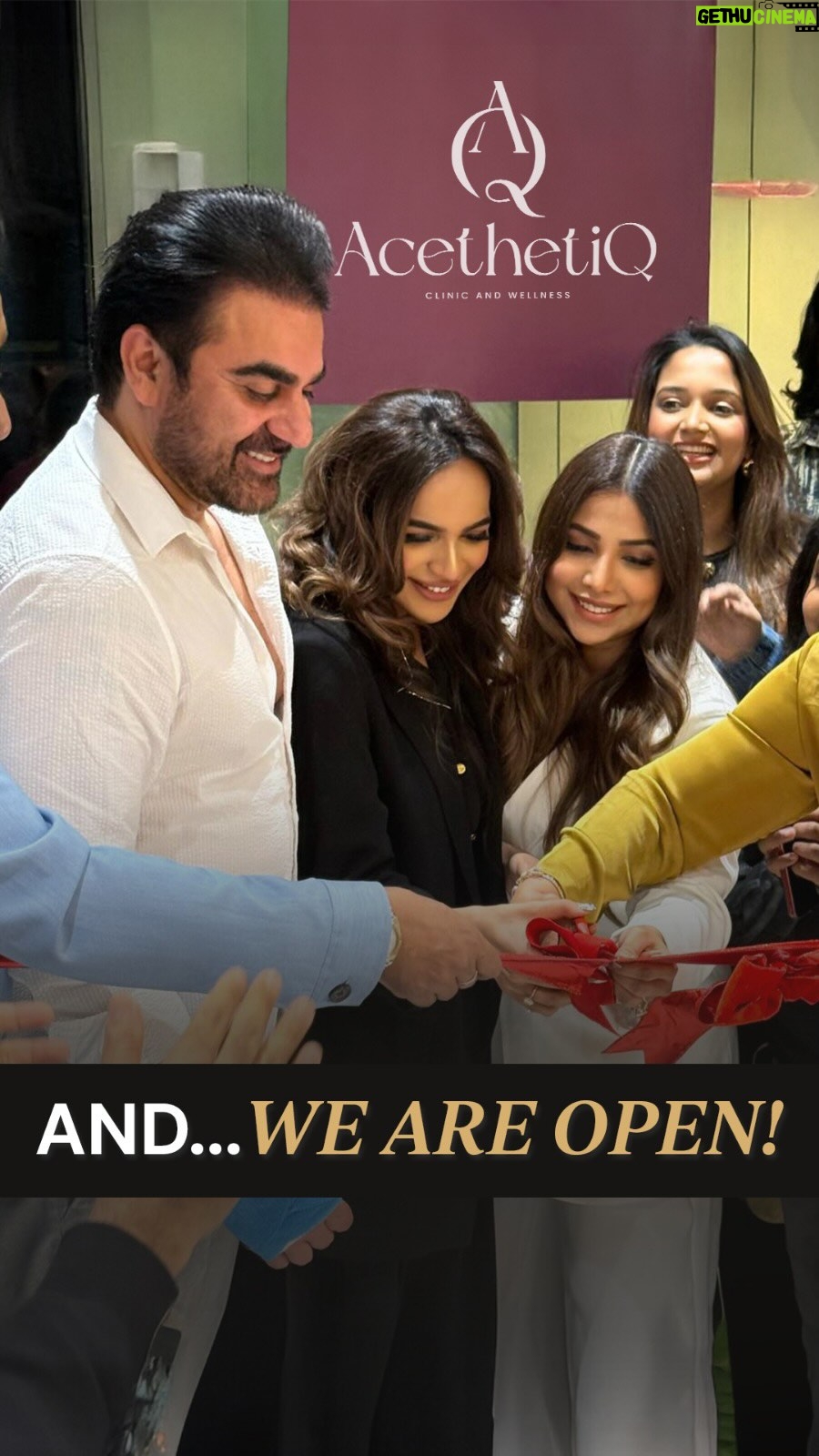 Sshura Khan - 3.7K Likes - A beautiful beginning, made better by the people who shared it with us. Thank you for being there, for the love, and for making this feel real. We couldn’t have imagined a more meaningful beginning.❤️

AcethetiQ is now open and accepting appointments from this week onwards.

#SelfCare #AcethetiQ #acethetiqclinicandwellness #sshurakhan #draashnakanchwala
