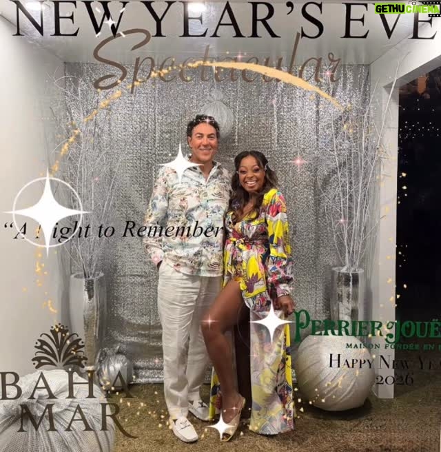 Star Jones - 3K Likes - ✨ New year.
✨ Same love.
✨ Bigger sparkle.

A night to remember. A year to embrace.
We didn’t just ring it in… we ✨ sparkled ✨ our way into 2026.

Here’s to showing up dressed up, hearts full, and ready for all the joy ahead. 🥂✨

#HappyNewYear