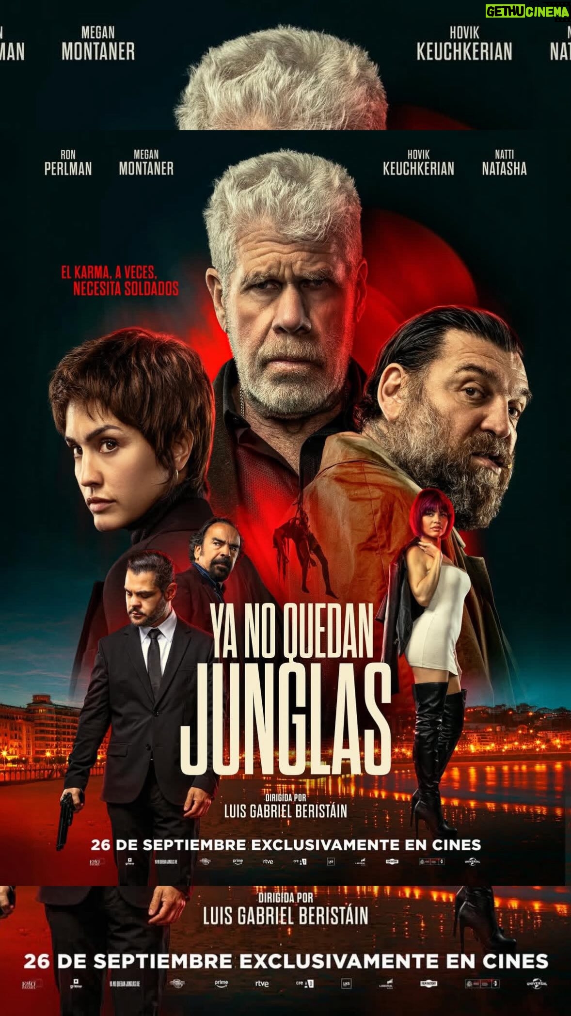 Stefanía Roitman - 3 Likes - Se estrena Ya No Quedan Junglas, mi primera peli española; y no puedo estar más feliz 🥹😮‍💨🎬
Dirigida por @beristaindga Producida por @estotambienpasaraproduciones 
Con un elenco soñado.
26 de septiembre en cines!!!!!!!

-un crimen, una deuda del pasado, un encuentro inesperado…- 🌪️🔥💥🎬

@onestaroficial
@eme.mgmt