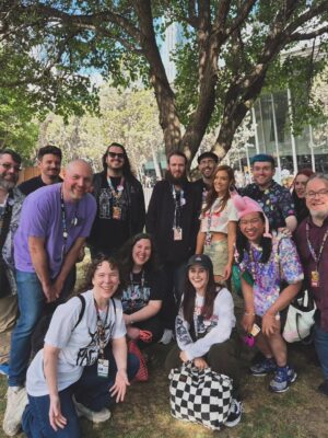 Stephanie Bendixsen Instagram - #PAXAUS2025 🥰 I just had such a good time and you're all SO KIND. TY to everyone who came up and said hi or came to panels and gave me hugs. Just the best.