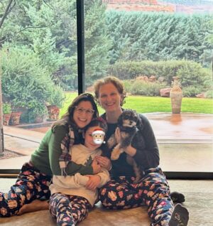 Stephanie J. Block Instagram - From our family to yours… a merry, peaceful and hopeful Christmas.  xox-mas ❤️