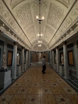 Sterling Jerins Instagram - A Getty villa