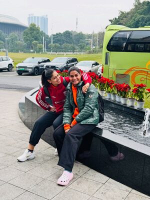 Suchika Hooda Instagram - Good company, great memories š«
@suchika_tariyal @mandlik_nayan