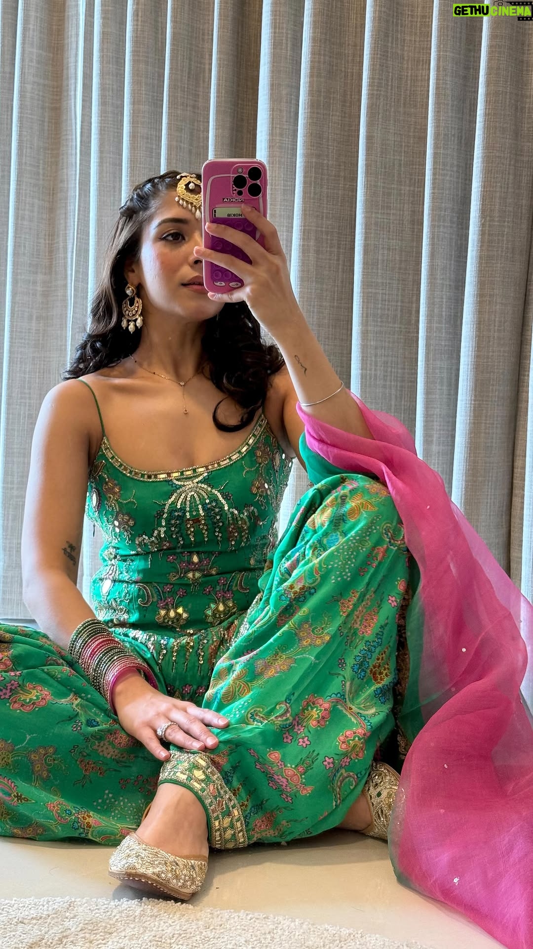 Sukhmani Gambhir - 19K Likes - LOHRI FIT CHECK , salwar suit from - @aliwarofficial 
Bangles @kaachvalaym 
Happy lohri