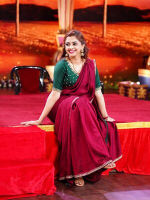 Sukrutha Nag Instagram - ❤️Saree vibes only❤️
.
.
Pc:- @iam_mrinalkashyap 🥰