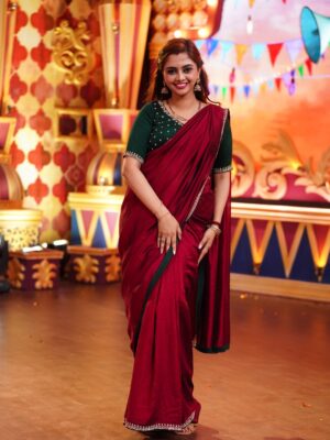 Sukrutha Nag Instagram - ❤️Saree vibes only❤️
.
.
Pc:- @iam_mrinalkashyap 🥰