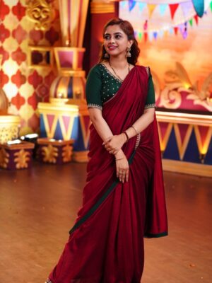 Sukrutha Nag Instagram - ❤️Saree vibes only❤️
.
.
Pc:- @iam_mrinalkashyap 🥰