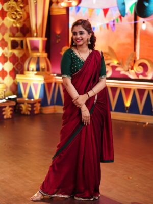 Sukrutha Nag Instagram - ❤️Saree vibes only❤️
.
.
Pc:- @iam_mrinalkashyap 🥰