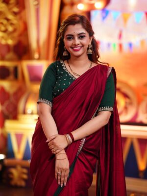 Sukrutha Nag Instagram - ❤️Saree vibes only❤️
.
.
Pc:- @iam_mrinalkashyap 🥰